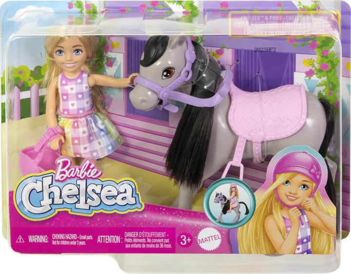 Actual product image Barbie Family & Friends Chelsea und Pony