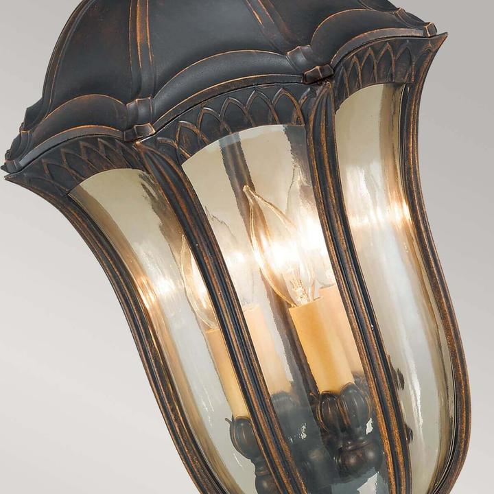 Image du produit Elstead Lighting Bâton Rouge Suspension extérieure E14 quadruple Noyer IP44 (E14)