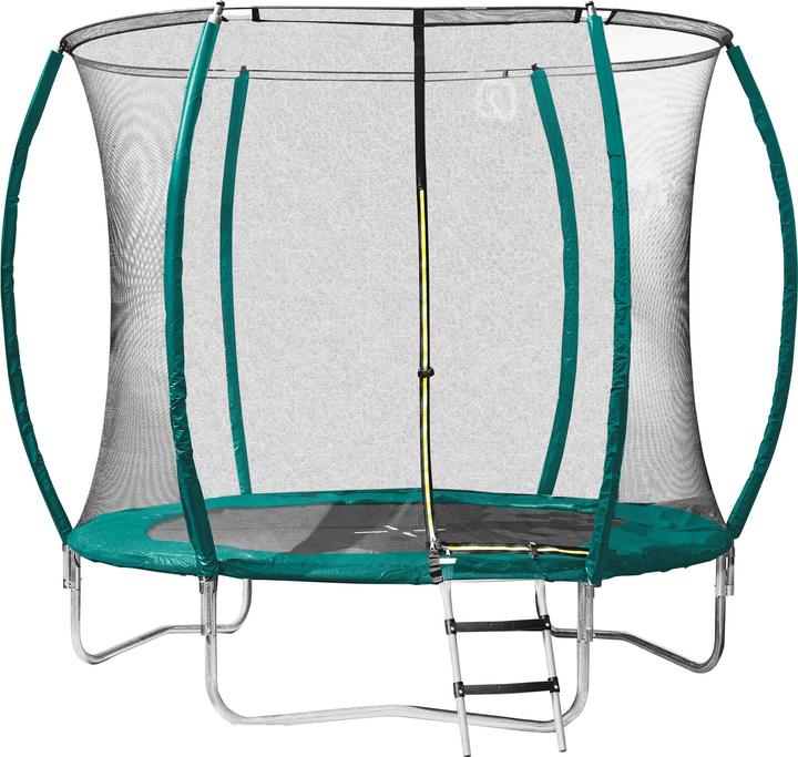 Produktbild Gartenfreude Kinder Trampolin 244 cm Sprungtuch und Sicherheitsnetz (244 cm)