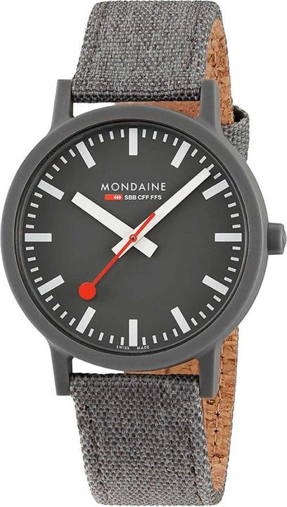 Produktbild Mondaine Essence Shades of Grey (Analoguhr, Swiss Made, 41 mm)