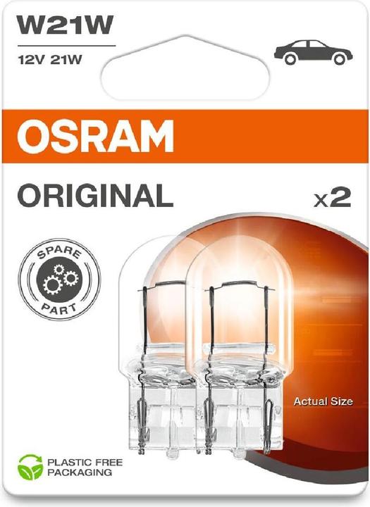 Actual product image Osram W21W Original 2x 2.0 (W21W)