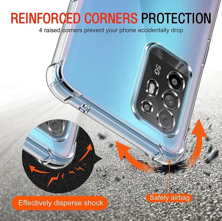 Image du produit Screenguard Oppo A94 5G Housse Crystal Soft Airbag Bumper (Oppo A94 5G)