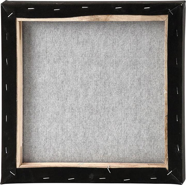 Image du produit Creativ Company Artistline Toile Noir 30x30cm, 10 pcs. (30 x 30 cm)