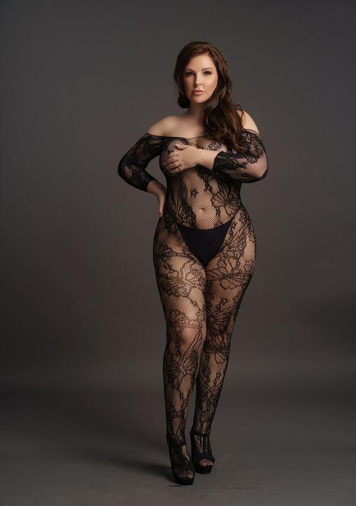 Produktbild Le Désir Lace Sleeved Bodystocking - OSX (One Size)