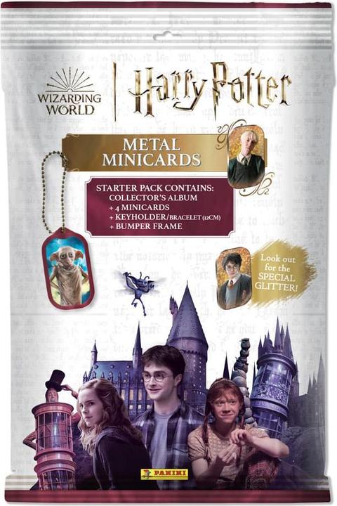 Produktbild Panini Harry Potter Metall Minikarten Starter Pack *Deutsche Version*