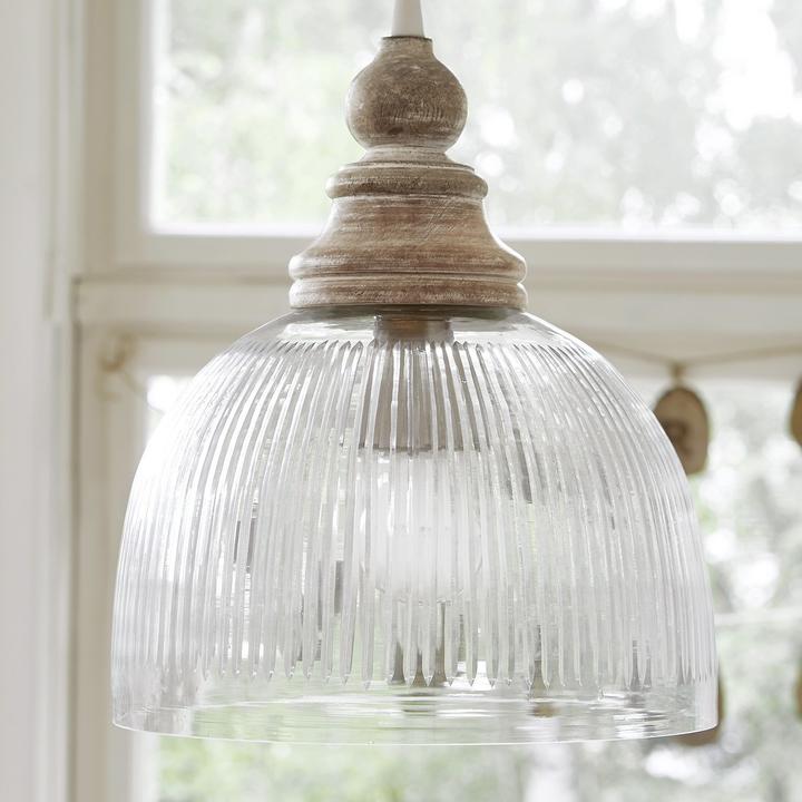 Image du produit Loberon Lampe à suspendre Lezáun claire (E27)