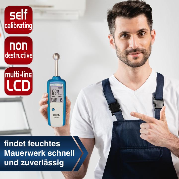 Produktbild Peaktech P 5201 Materialfeuchtemessgerät