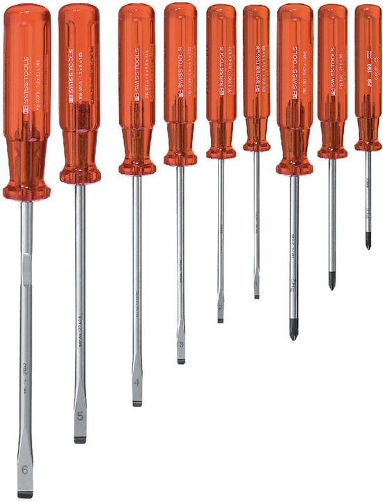 PB Swiss Tools Schraubenziehersatz (Schlitzschrauben)