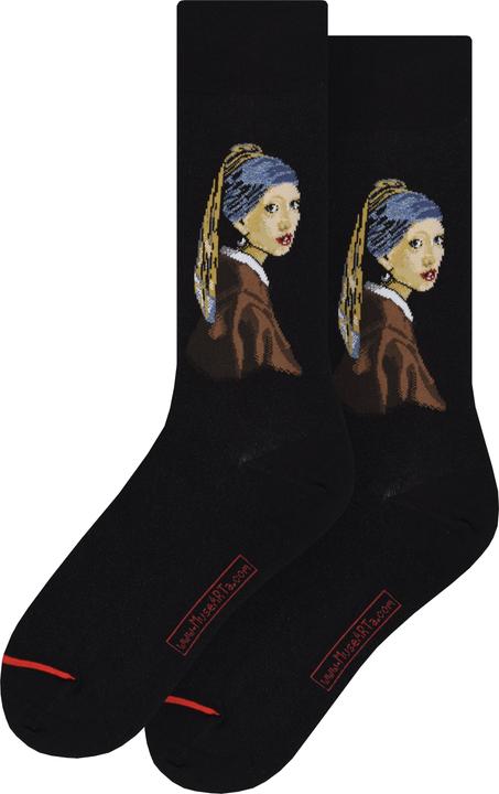 Actual product image MuseARTa Socks Jan Vermeer - Girl with a Pearl Earring (Single pack, 40 - 46)