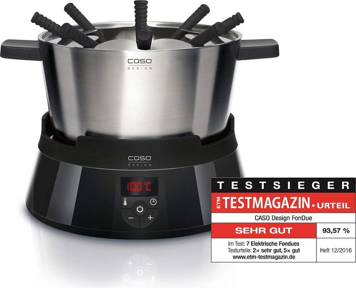 Actual product image Caso FonDue Set (Cheese fondue, Fondue Bourguignonne, Chinoise Fondue)