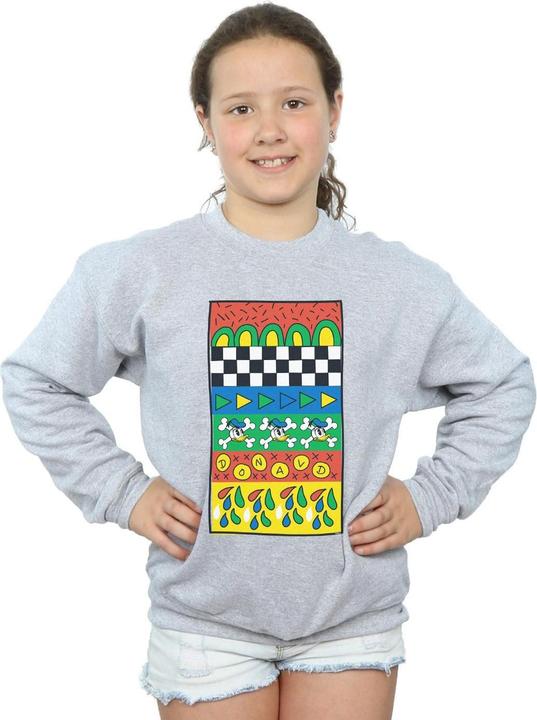 Immagine prodotto Disney Donald Duck Vintage Pattern Felpa Ragazze (116)