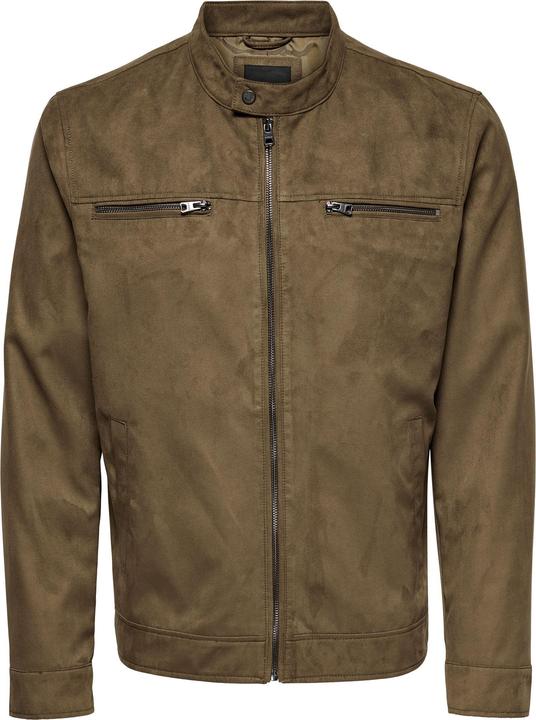 Only & Sons Wildlederimitat- Jacke (XXL)