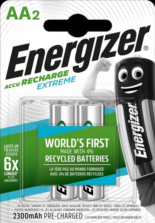 Energizer Recharge Extreme (2 pcs., AA, 2300 mAh)