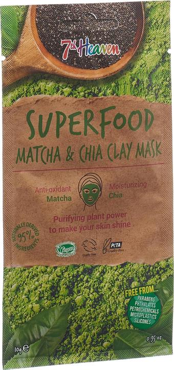 7th Heaven Matcha Chia Clay Mask (10 ml)