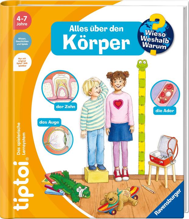 Image du produit tiptoi - Körper (Allemand, Heike Tober, Constanze Schargan, 2022)