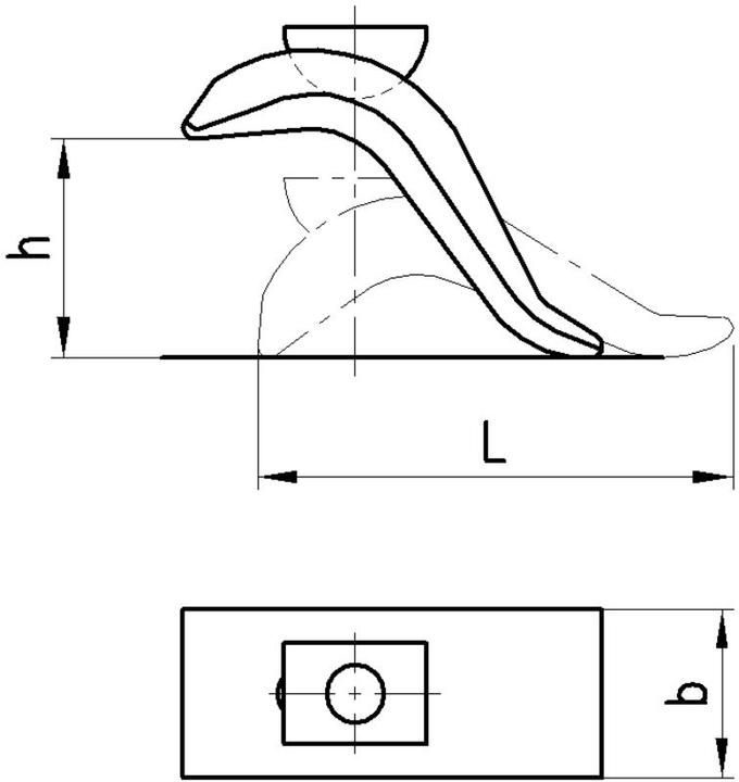 Actual product image Amf Continuously adjustable clamping jaw