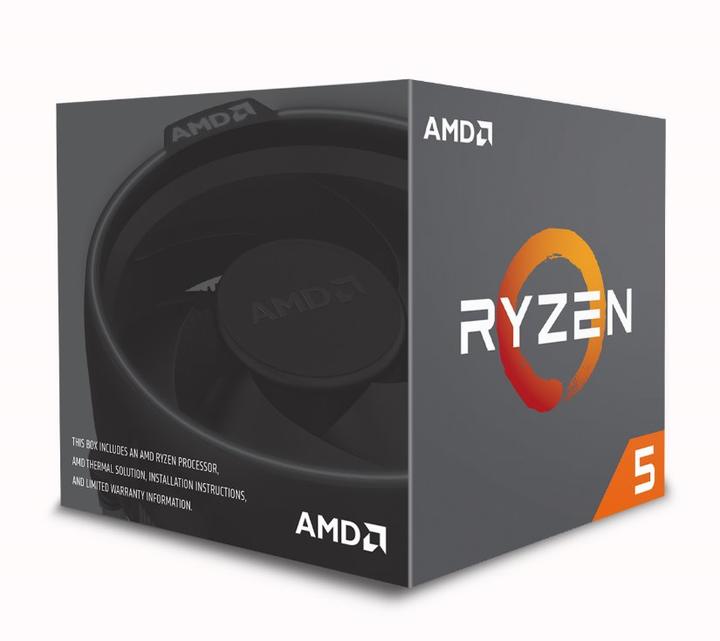 Produktbild AMD Ryzen 5 1600 (AM4, 3.20 GHz, 6 -Core)