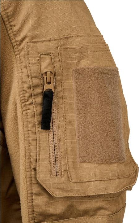 Actual product image Brandit Fleece ripstop outdoor jacket size 3XL colour camel (3XL)