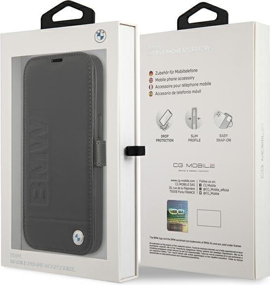 Image du produit BMW Étui pour BMFLBKP13SSLLBK iPhone 13 mini 5.4 quot  noir (Apple iPhone 13 mini)