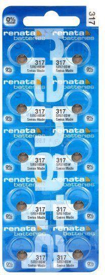 Immagine prodotto Renata 317 / SR516SW (10 pz., SR62, 10.50 mAh)