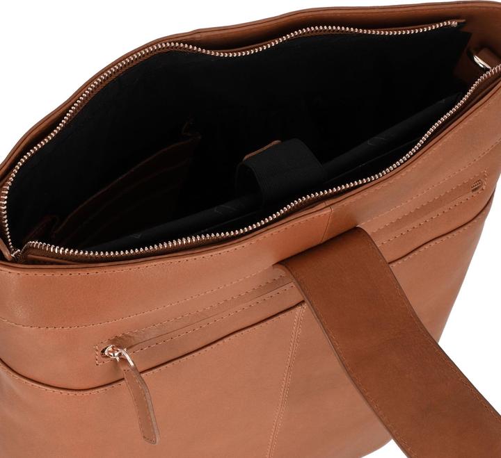 Actual product image Plevier Bow shoulder bag leather 30 cm laptop compartment