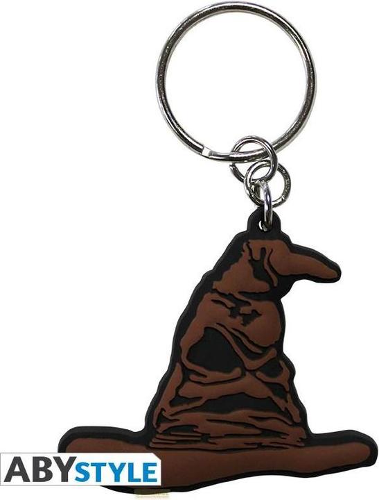 ABYstyle HARRY POTTER - Keychain PVC Sorting Hat X4