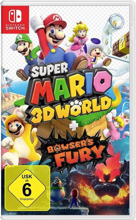 Produktbild Nintendo Super Mario 3D World + Bowser's Fury (Switch, Switch Lite, Switch OLED, DE)