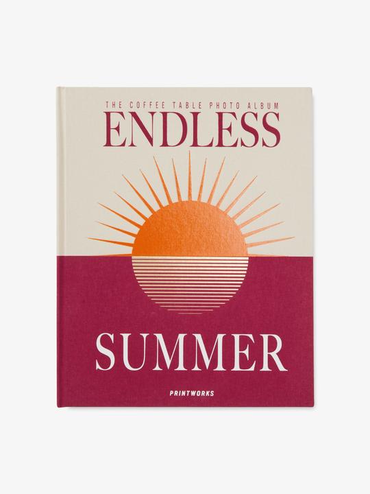 Produktbild Printworks Fotoalbum Endless Summer bordeaux (28 x 21 cm)