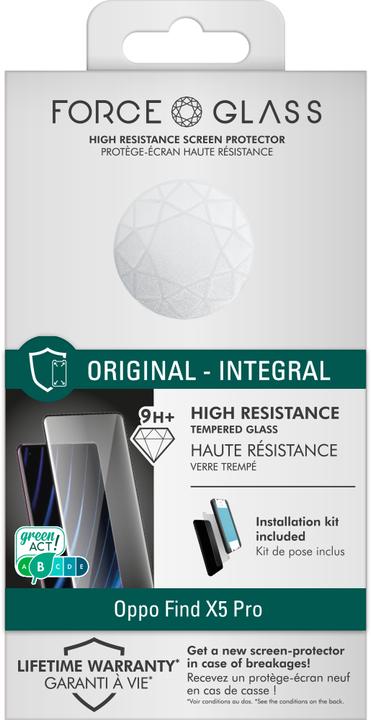 Actual product image Bigben Connected Glass screen protector (1 Piece, Oppo Find X5 Pro)