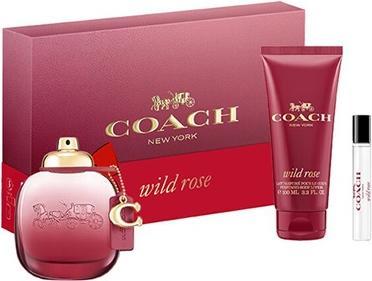 Produktbild Coach Wild Rose - Eau De Parfum 90 Ml + Body Lotion 100 Ml + Eau De Parfum 7.5 Ml (Eau de Parfum, 100 ml)