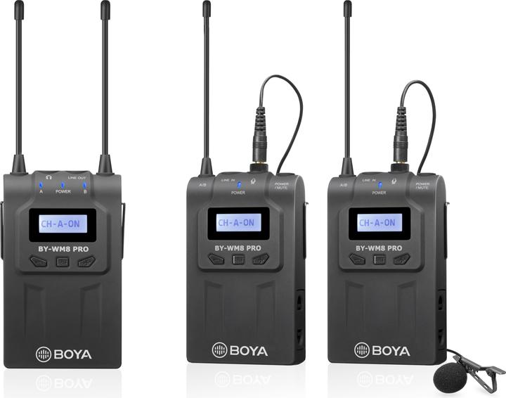 Actual product image Boya BY-WM8 Pro K2