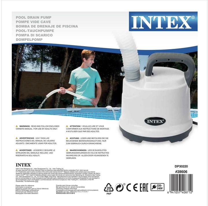 Image du produit Intex Pompe