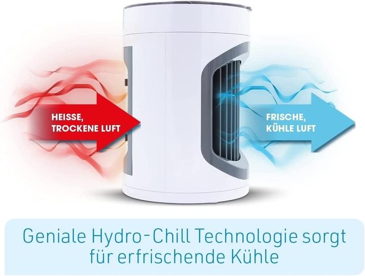 Actual product image Livington SmartChill air conditioner with water cooling