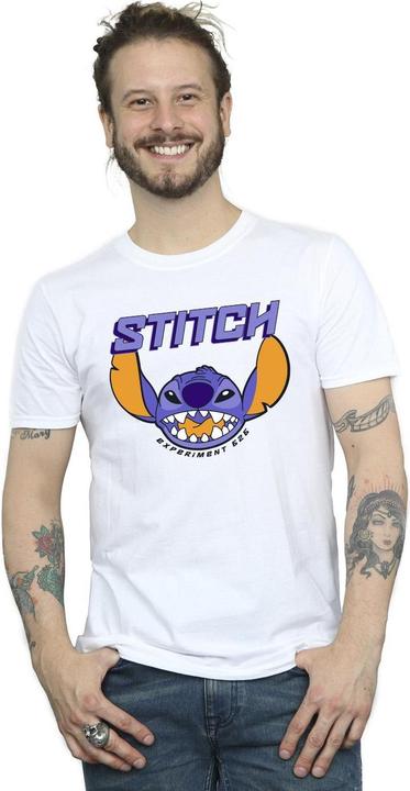 Actual product image Disney Mens Lilo And Stitch Purple T-Shirt (M)