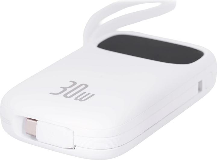 Produktbild Baseus Powerbank QPow 2 20000mAh 30W 2xUSB-C (white) (20000 mAh, 30 W, 30 Wh)
