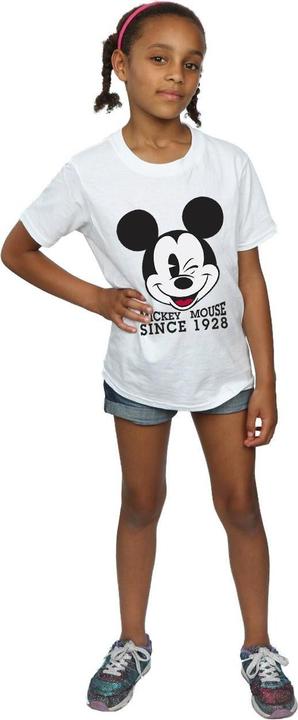 Immagine prodotto Disney Mickey Mouse Since 1928 Maglietta Ragazze (140, 146)