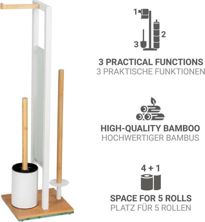 Produktbild Wenko Stand WC-Garnitur Rivalta
