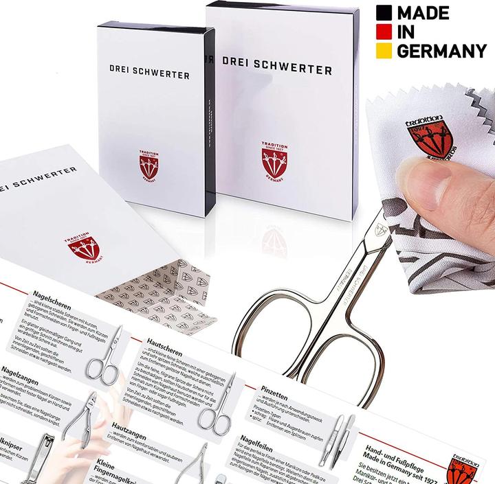 Immagine prodotto Kellermann Set manicure Verona, 6 pezzi, marrone, vera pelle
