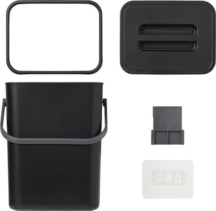 Image du produit ProPlus Abfalleimer mit Deckel 5L für Wohnwagen/Wohnmobil (5 l)