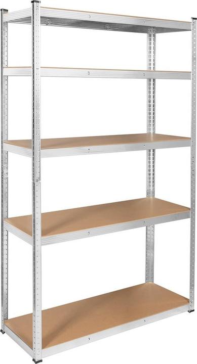 Produktbild Rebel Aufbewahrungsregal aus Metall 205x120x45 silber