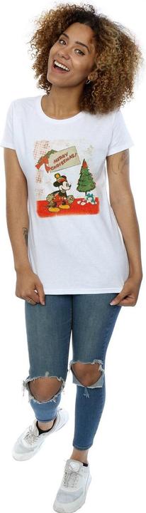 Produktbild Disney Mickey Mouse Vintage Christmas TShirt (XXL)