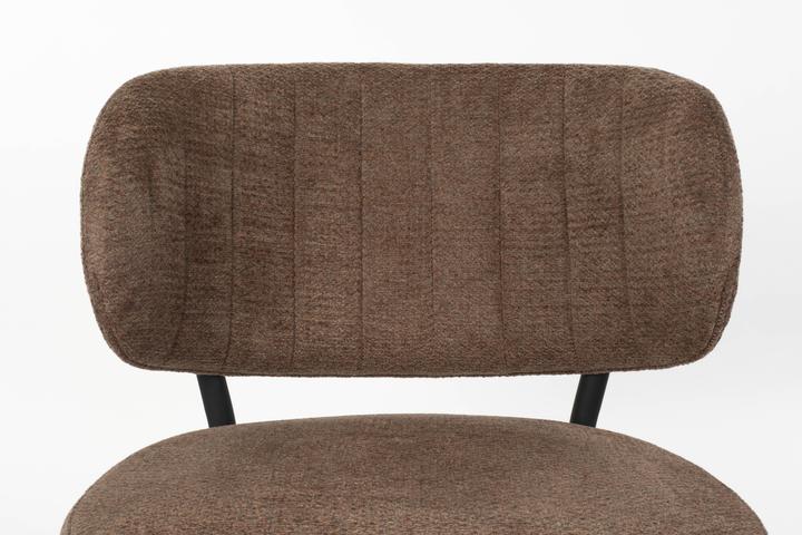 Produktbild Zuiver Sanne Lounge Chair Orange Grey