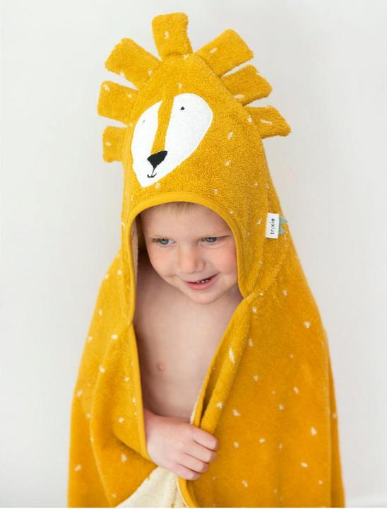 Actual product image Trixie Baby Hooded bath towel