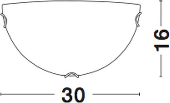 Image du produit Nova Luce GIORNO Applique E27 Blanc 30x7,5x16cm dimmable 605803
