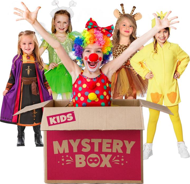 Actual product image Metamorph Mystery Box - 3 Mädchenkostüme (98, 102, 104, 100 A)