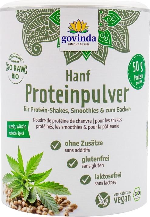 Immagine prodotto Proteine di canapa biologiche in polvere (Nutty, Rumoroso, 1 pz., 400 g)