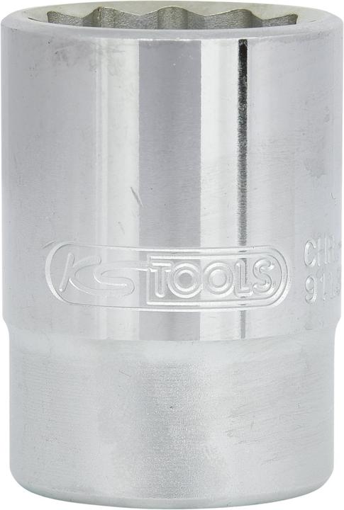 Produktbild KS Tools 3/4" 12-Kant-Stecknuss kurz (27 mm)