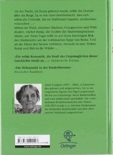 Produktbild Ronja, Räubertochter (Deutsch, Astrid Lindgren, 1982)