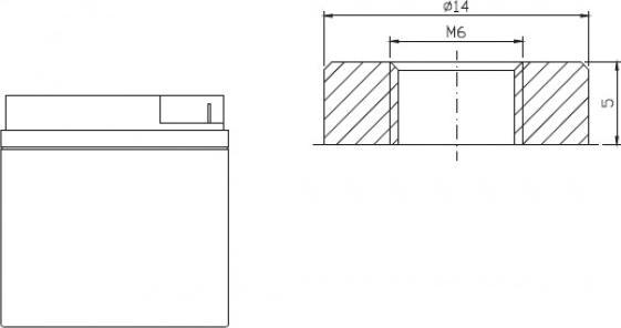 Image du produit Ritar Batterie au plomb RA12-45EV (12 V, 45 Ah)