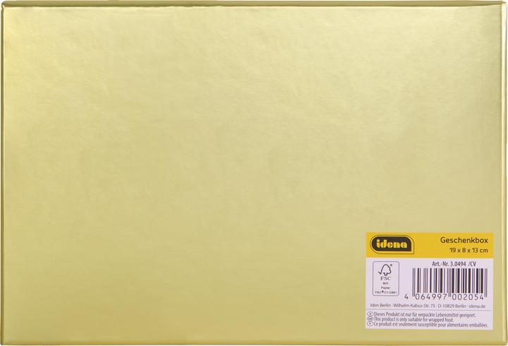 Produktbild Idena Geschenkboxen Weihnachten lila M: 19x8x13 L: 23x9x15cm 2 Stück (Geschenkbox, 2 x)
